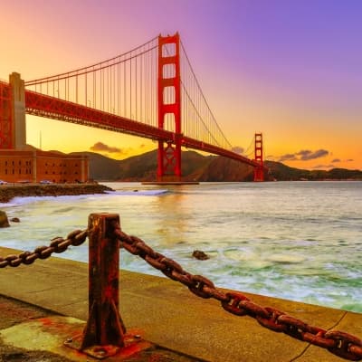 San Francisco et son Golden Gate