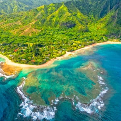 Survol en hélicoptère de Kauai